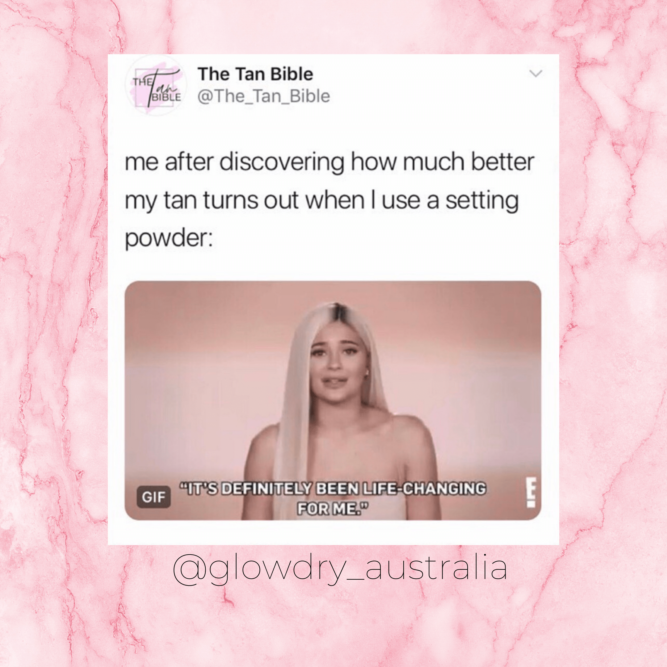 How to Lock in Your Fake Tan with Setting Powder - GlowDry Australia