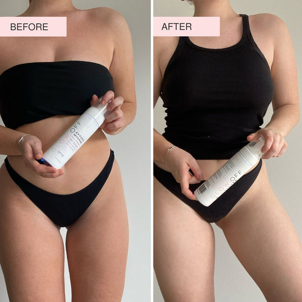 GlowOff - Self Tan Eraser Mousse - GlowDry Australia