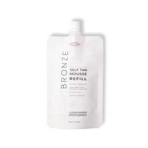 Natural Self Tan Mousse REFILL 180ml - GlowDry Australia