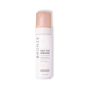 Natural Self Tanning Mousse 180ml - GlowDry Australia