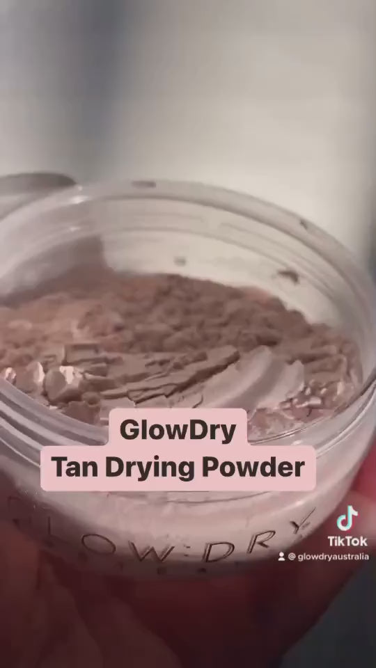 self tan drying powder glowdry